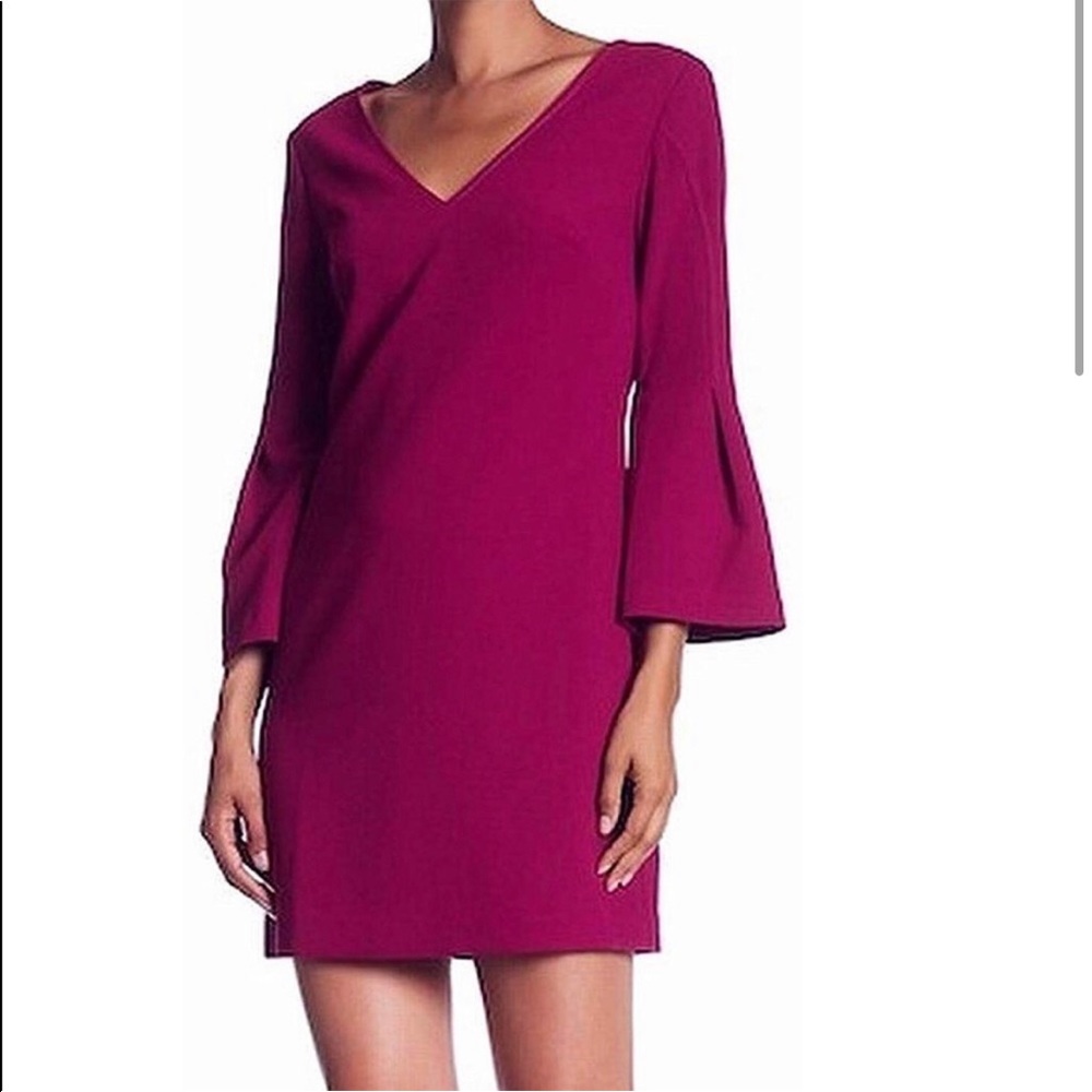 Trina Turk Magenta Shift Dress